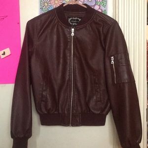 A leather jacket from Ambiance
